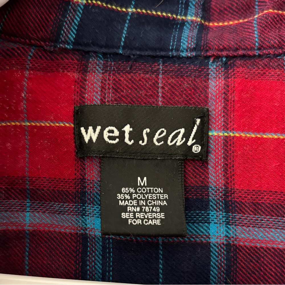 Red & Blue Flannel - Picture 3 of 3